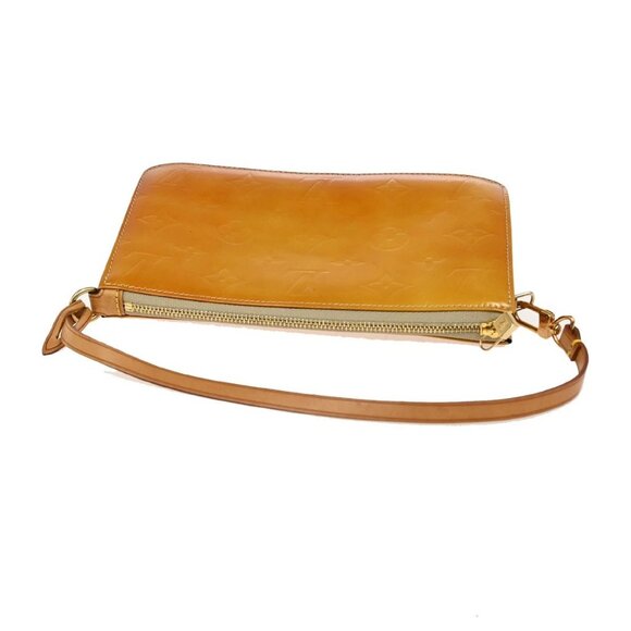 LOUIS VUITTON Flower Lexington Hand Bag Monogram Vernis Yellow M92246 64YH472 - Picture 5 of 13